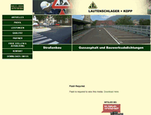 Tablet Screenshot of lautenschlager-kopp.de